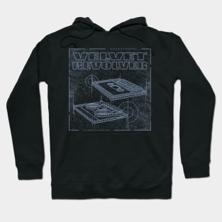 Velvet Revolver - Technical Drawing Hoodie